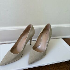 M. Gemi Sand Suede Escatto Pumps (36.5/6.5)